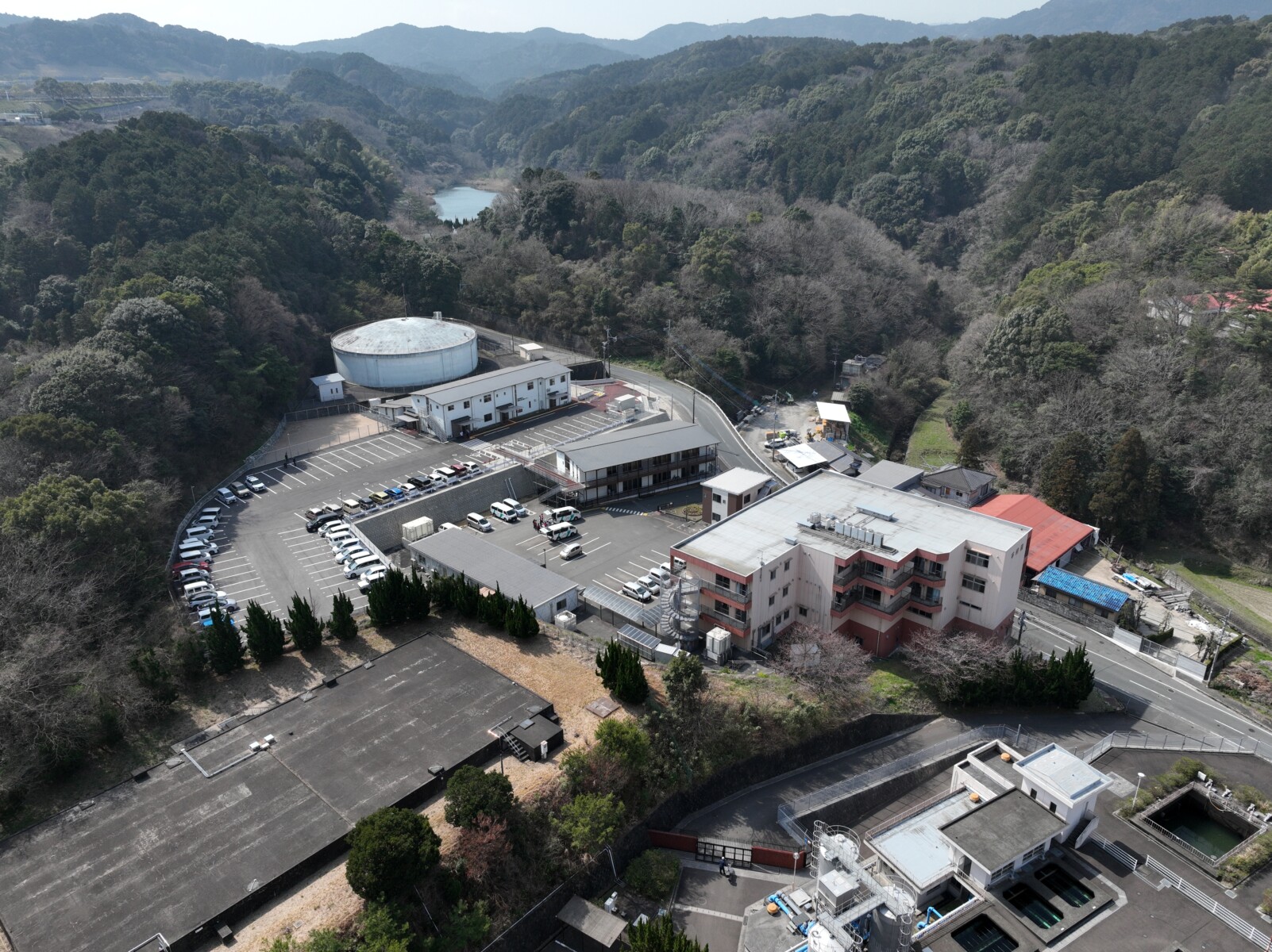 北東俯瞰